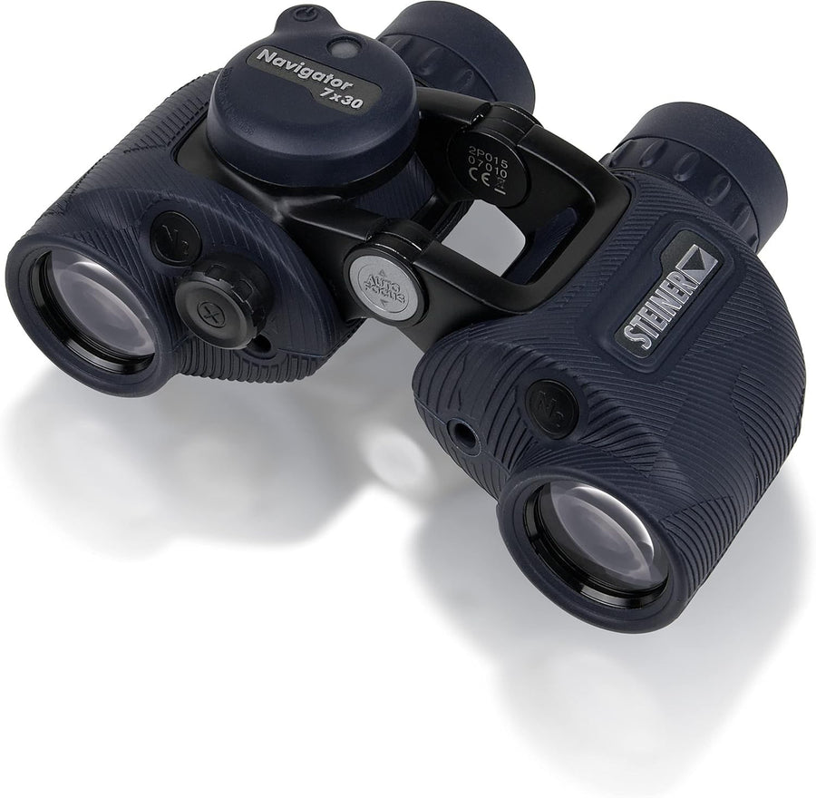 7x30 Marine Binoculars with Compass – HD Waterproof Optics, Wide View, Rugged De