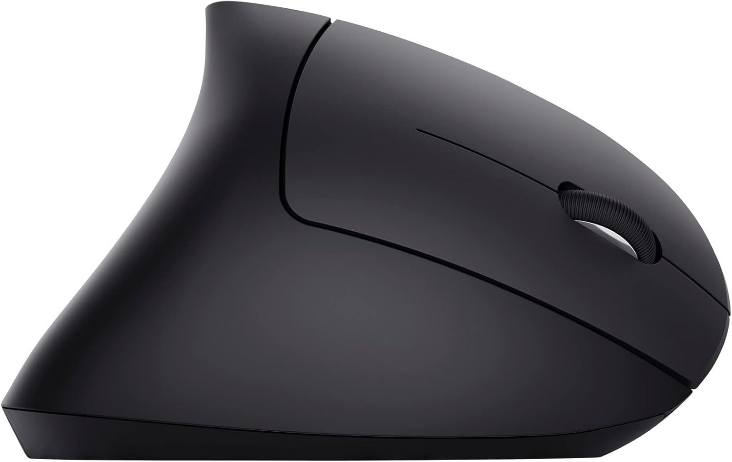 Vertical Wireless Ergonomic Mouse 1600 DPI 6 Button USB Black