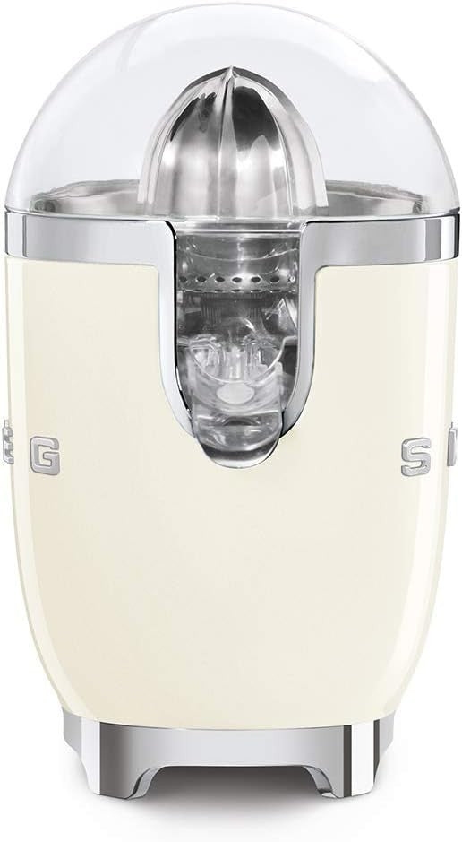 Retro Electric Citrus Juicer Stainless Steel Reamer Anti-Drip Spout 70W