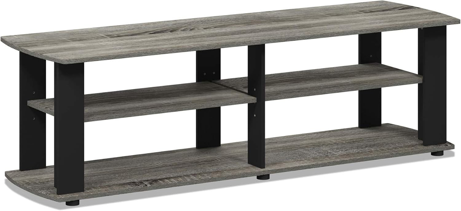 Stylish French Oak TV Stand for TVs up to 49" | Sturdy, Modern, Spacious