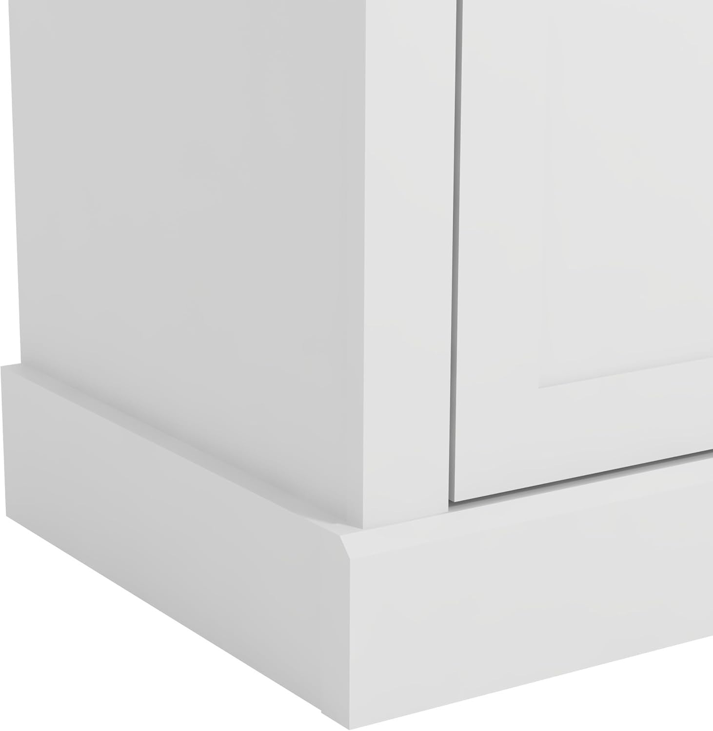 White oak Sideboard Cabinet with Drawers & Doors, Oak Top, Storage Unit