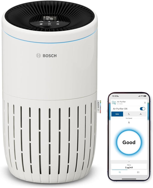 Smart Air Purifier 62.5m² HEPA CADR 300 Quiet Sleep App Control