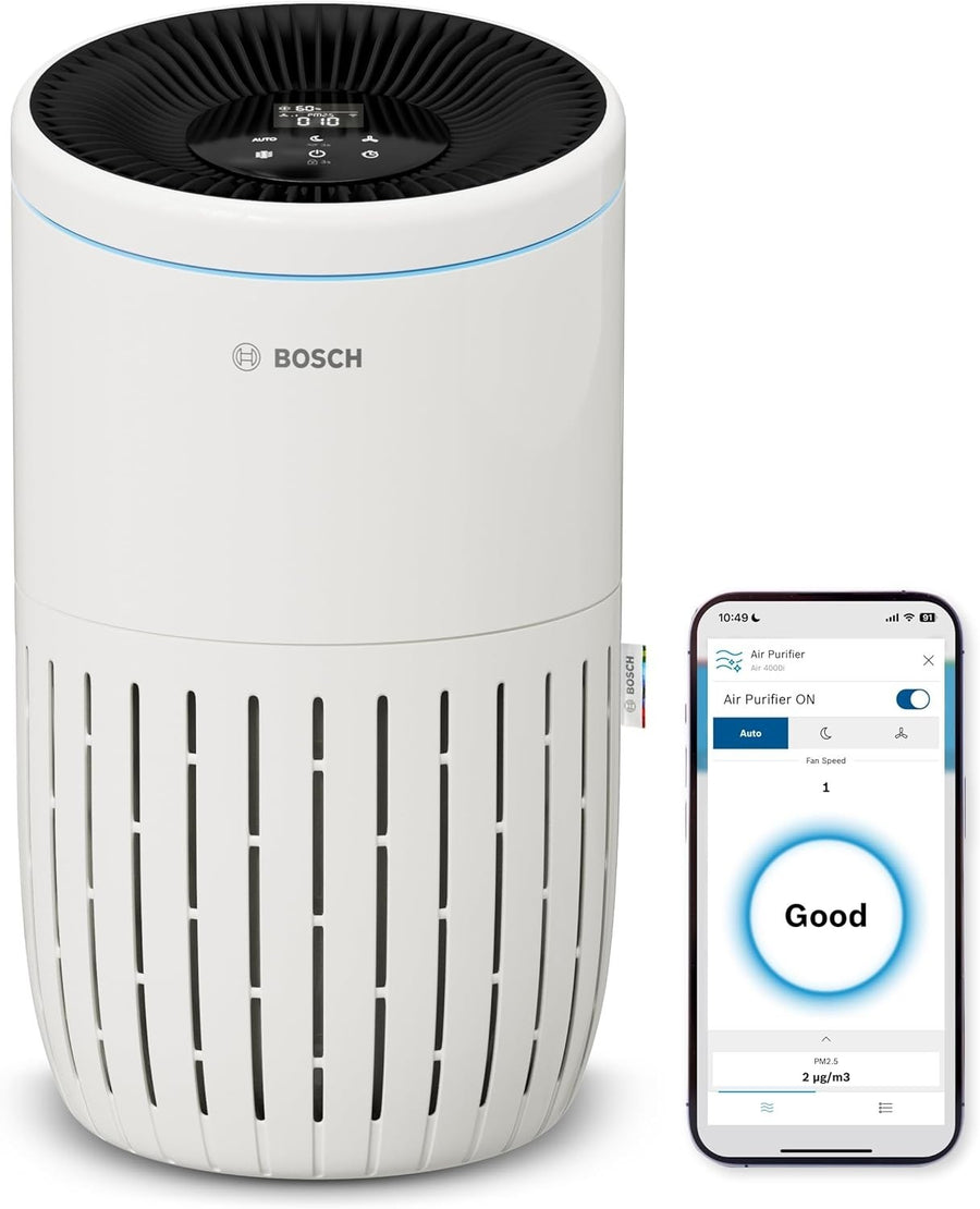 Smart Air Purifier 62.5m² HEPA CADR 300 Quiet Sleep App Control