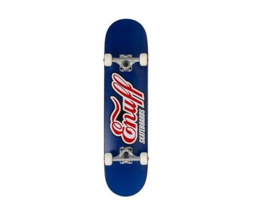 Blue 7.25" Mini Skateboard 52mm PU Wheels Durable Maple Deck