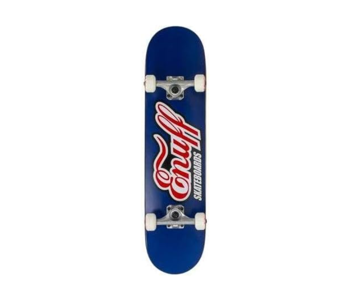 Blue 7.25" Mini Skateboard 52mm PU Wheels Durable Maple Deck