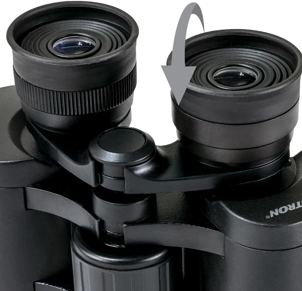 7x35 Wide-Angle Binoculars Water-Resistant K9 Optics Rubber Grip + Carry Case