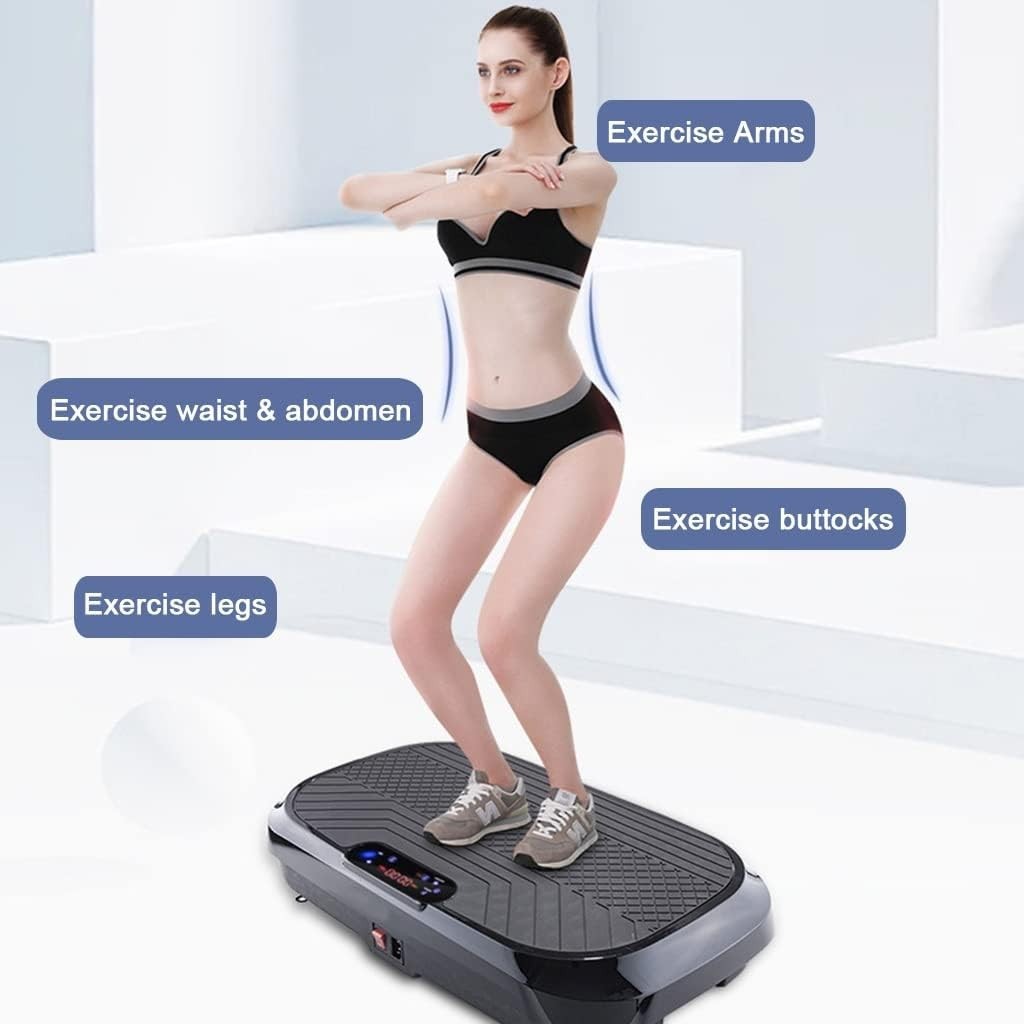 Vibration Fitness Shake Board Platform Home Fat Burner 99 Speeds