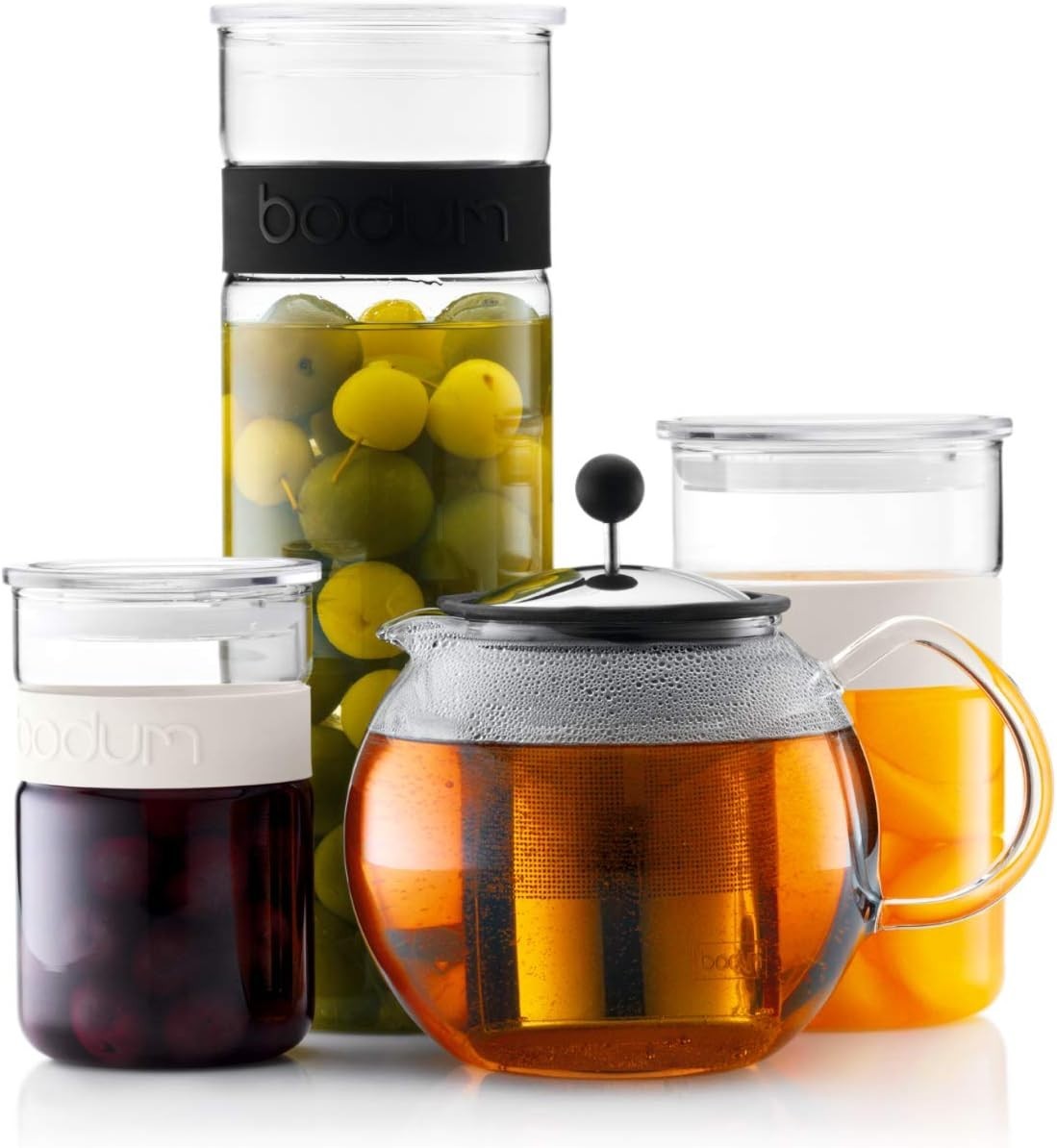 Glass Tea Press Teapot 500ml Loose Leaf Tea Maker French Press Infuser