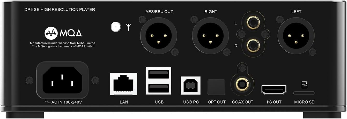 HiFi Network Audio Player DAC DSD Balanced Preamp WiFi AirPlay DLNA 7.1