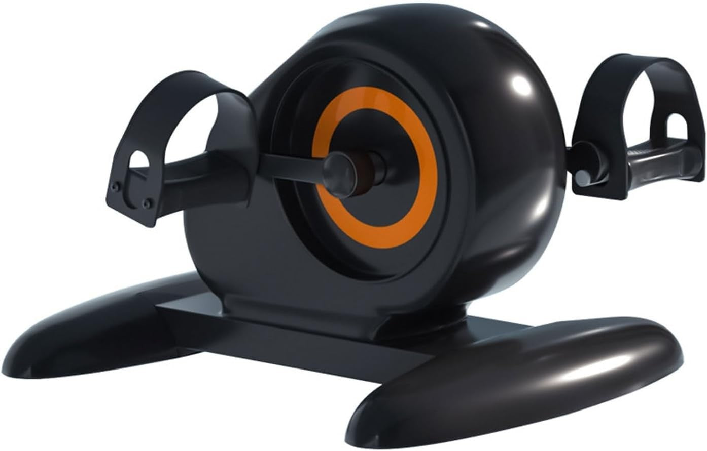 Manual Under Desk Pedal Trainer Adjustable Resistance LCD Rehab