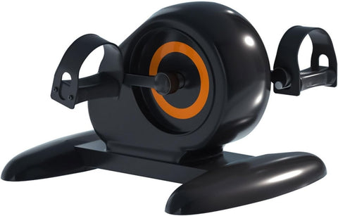 Manual Under Desk Pedal Trainer Adjustable Resistance LCD Rehab