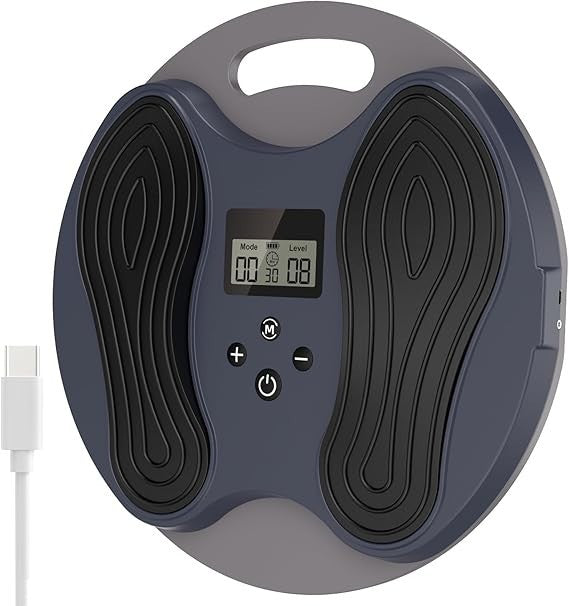 Rechargeable EMS Foot Massager Pain Relief Circulation Booster for Neuropathy