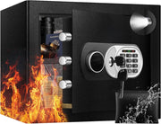 35L Fireproof Safe Box Digital Keypad Cash Document Security Safe