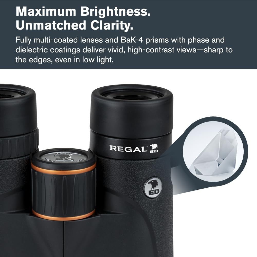 8x42 ED Waterproof HD Binoculars Long Range Birdwatching Outdoor Fog-Proof