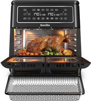 11L Digital Dual Zone Air Fryer Oven | Large Mesh Tray | 12-Way Cooking | Energy