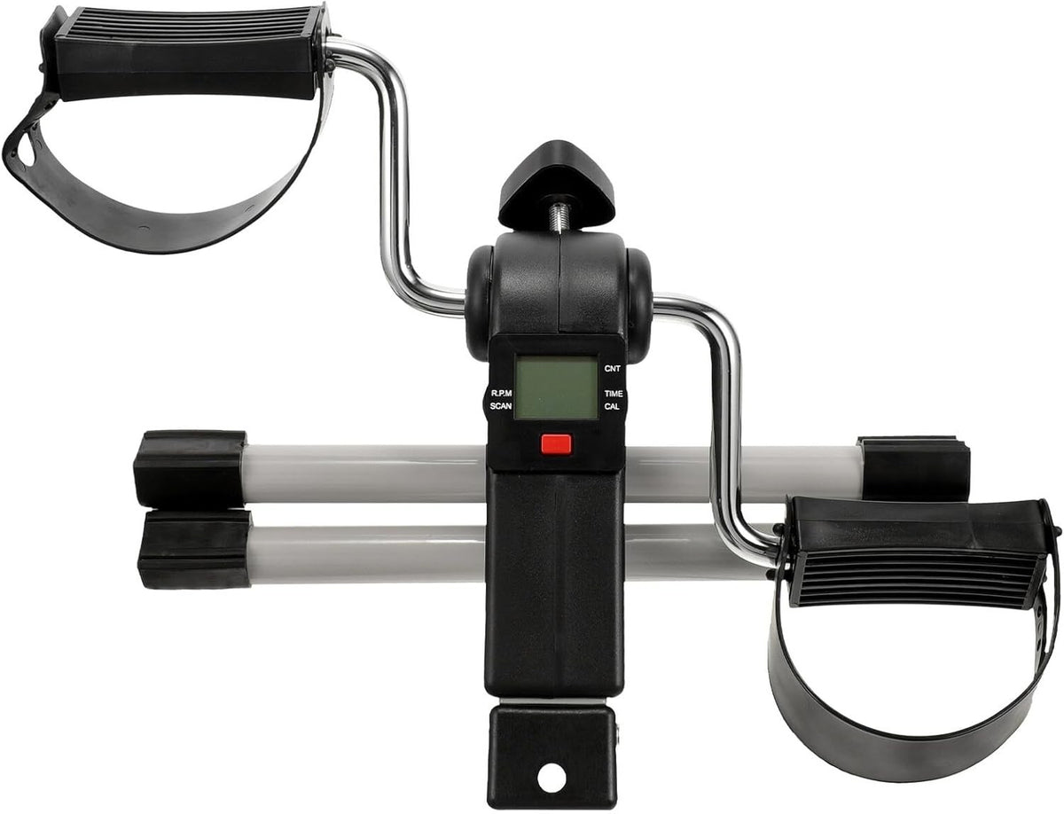 Compact Pedal Trainer for Elderly Rehab Quiet Arm Leg Fitness