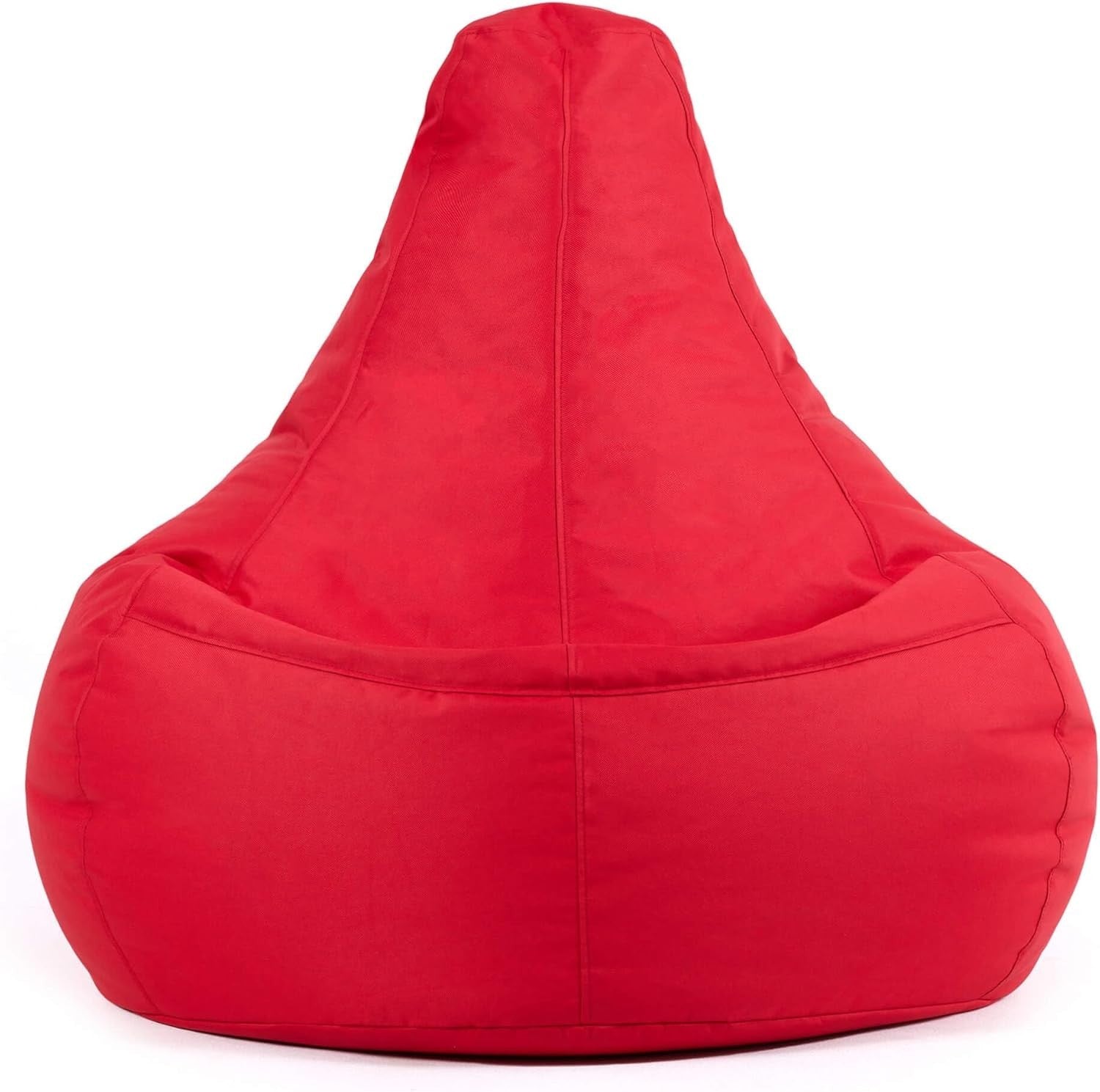 Waterproof Red Gaming Bean Bag Chair Indoor Outdoor Recliner Seat