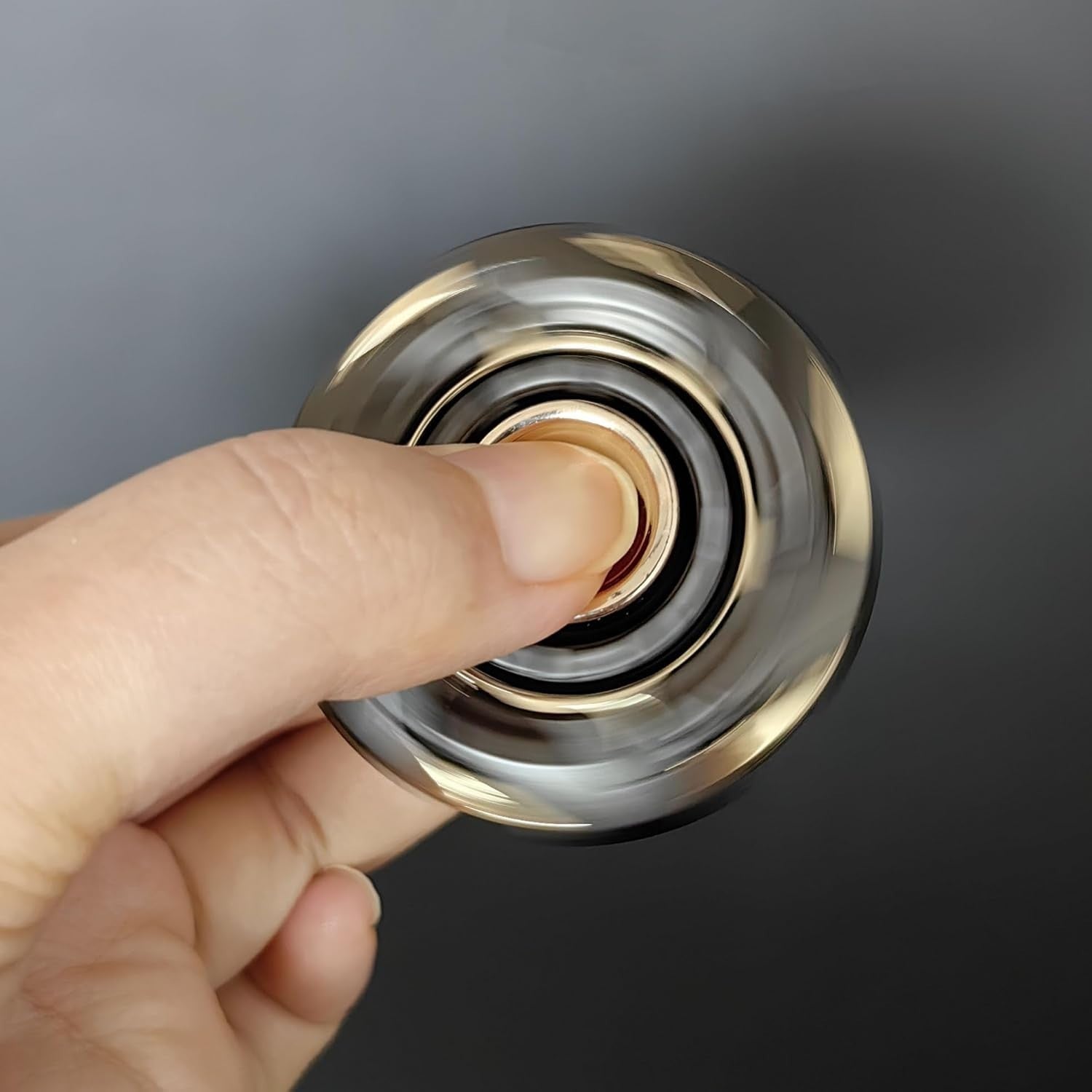 Metal Fidget Slider Spinning Top Magnetic EDC Stress Relief Toy
