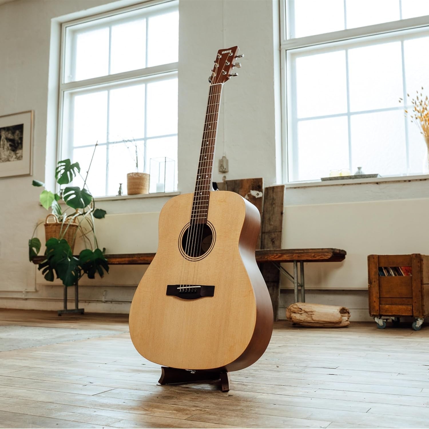 Electro Acoustic Guitar 25in Dreadnought Pickup Tuner