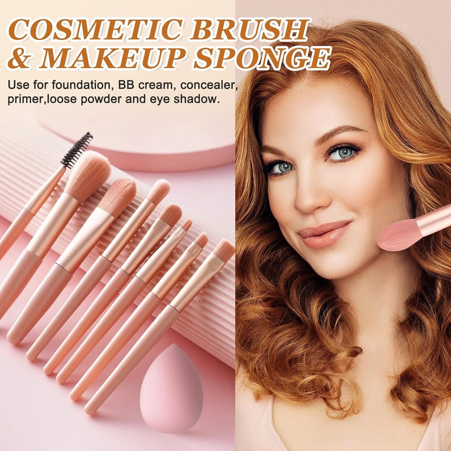 All In One Makeup Starter Kit Travel Set with Bag for Women