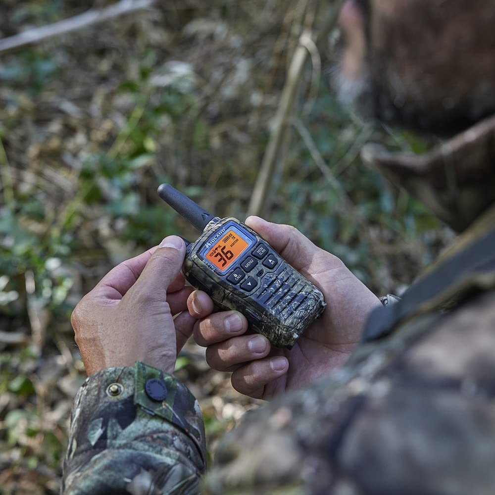 Long Range Walkie Talkie 36 Channel 38 Mile NOAA Weather Alert Radio