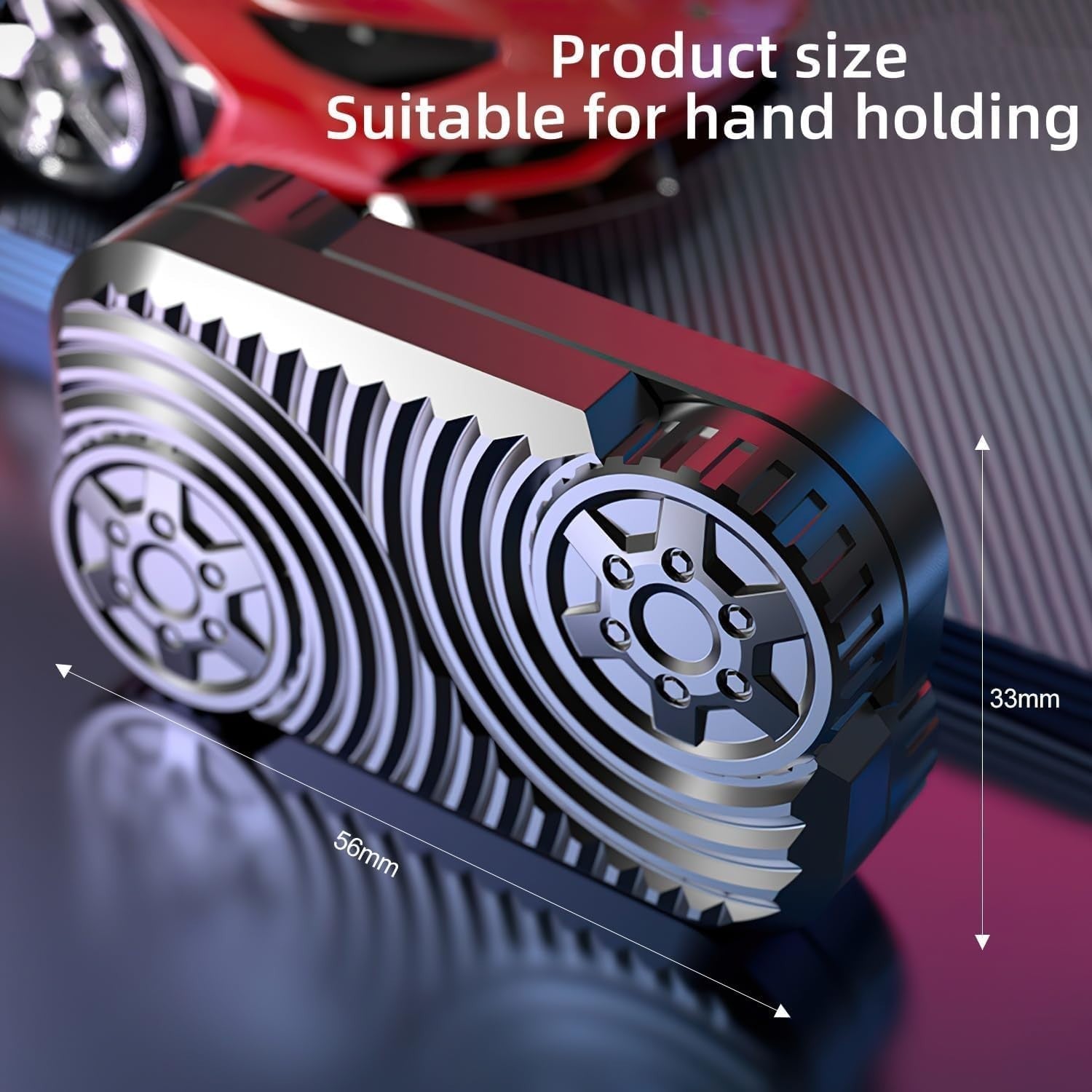 Metal Magnetic Fidget Slider Stress Relief ADHD Sensory EDC Toy