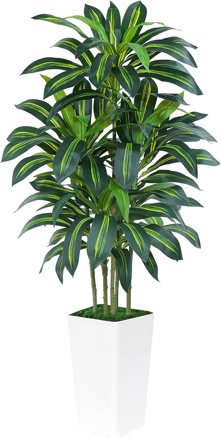 180cm Artificial Dracaena Tree Faux Tropical Indoor Home Office Decor Plant