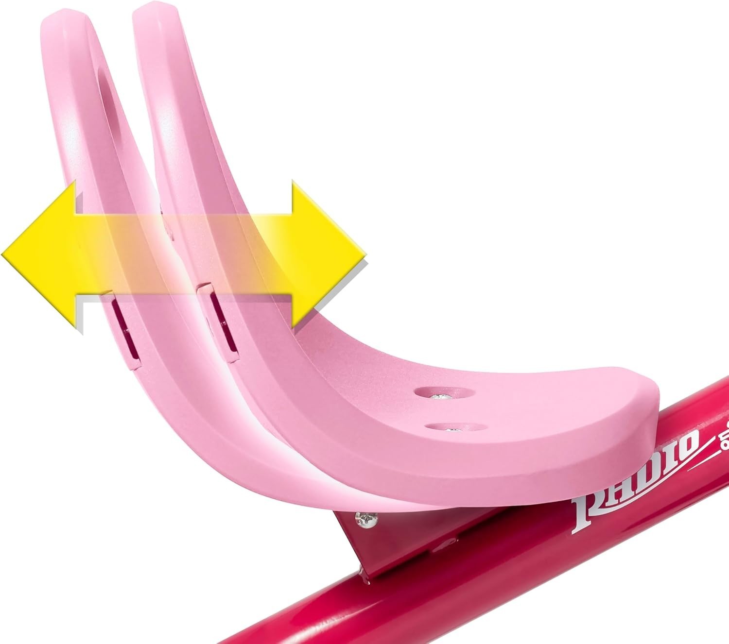 3 in 1 Toddler Tricycle Pink Kids Trike Adjustable Seat Storage 1.5-5Y
