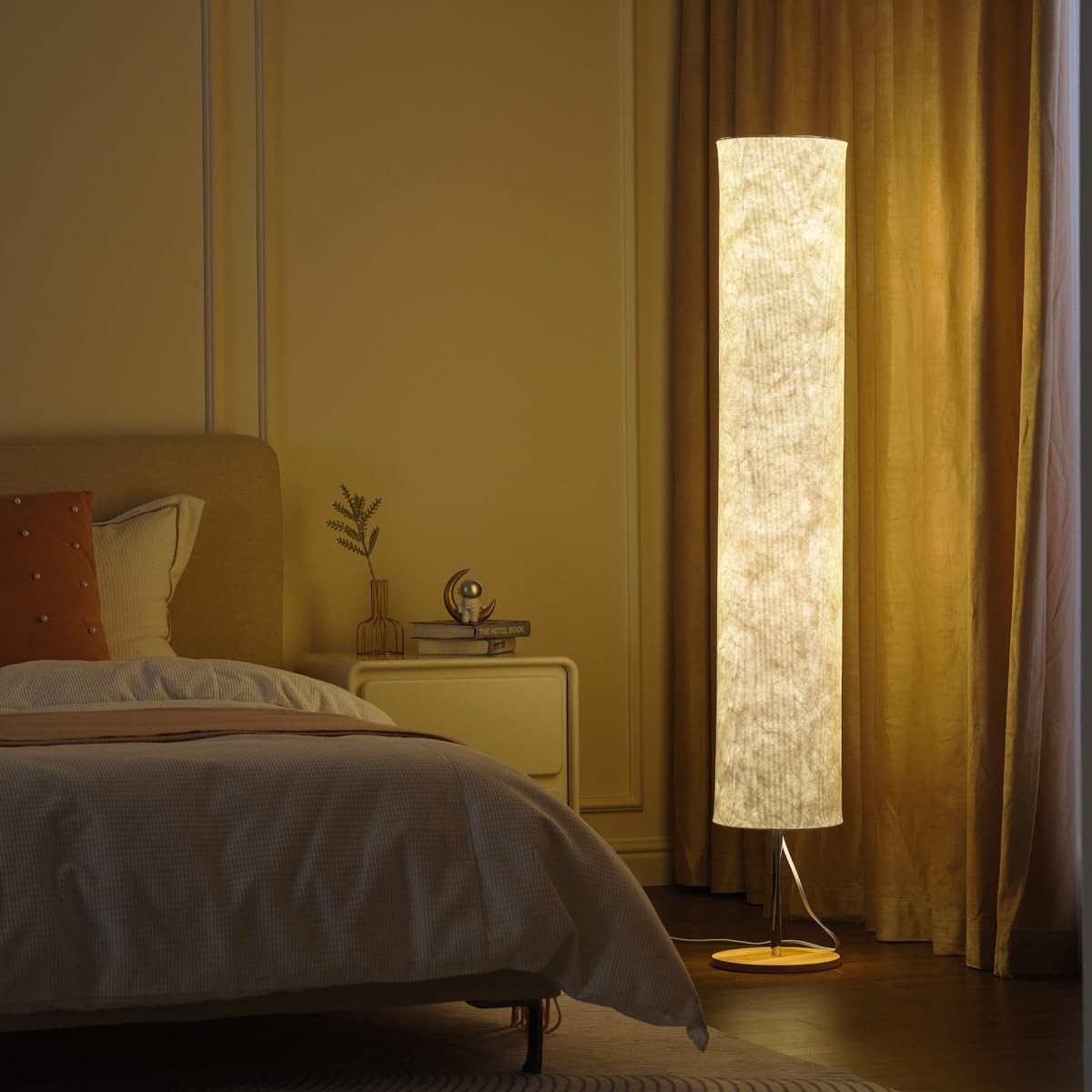 LED Floor Lamp Remote Dimmable 3 Colour Soft Standing Corner Light