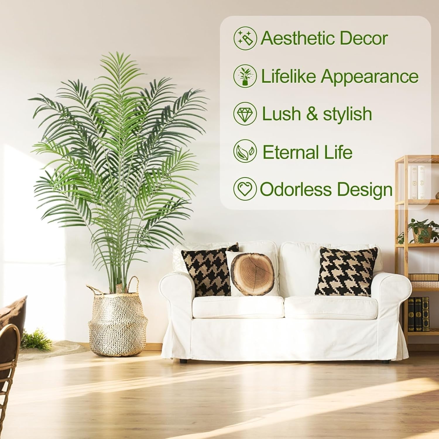 170cm Artificial Palm Tree Faux Tropical Indoor Outdoor Home Garden Decor Plant