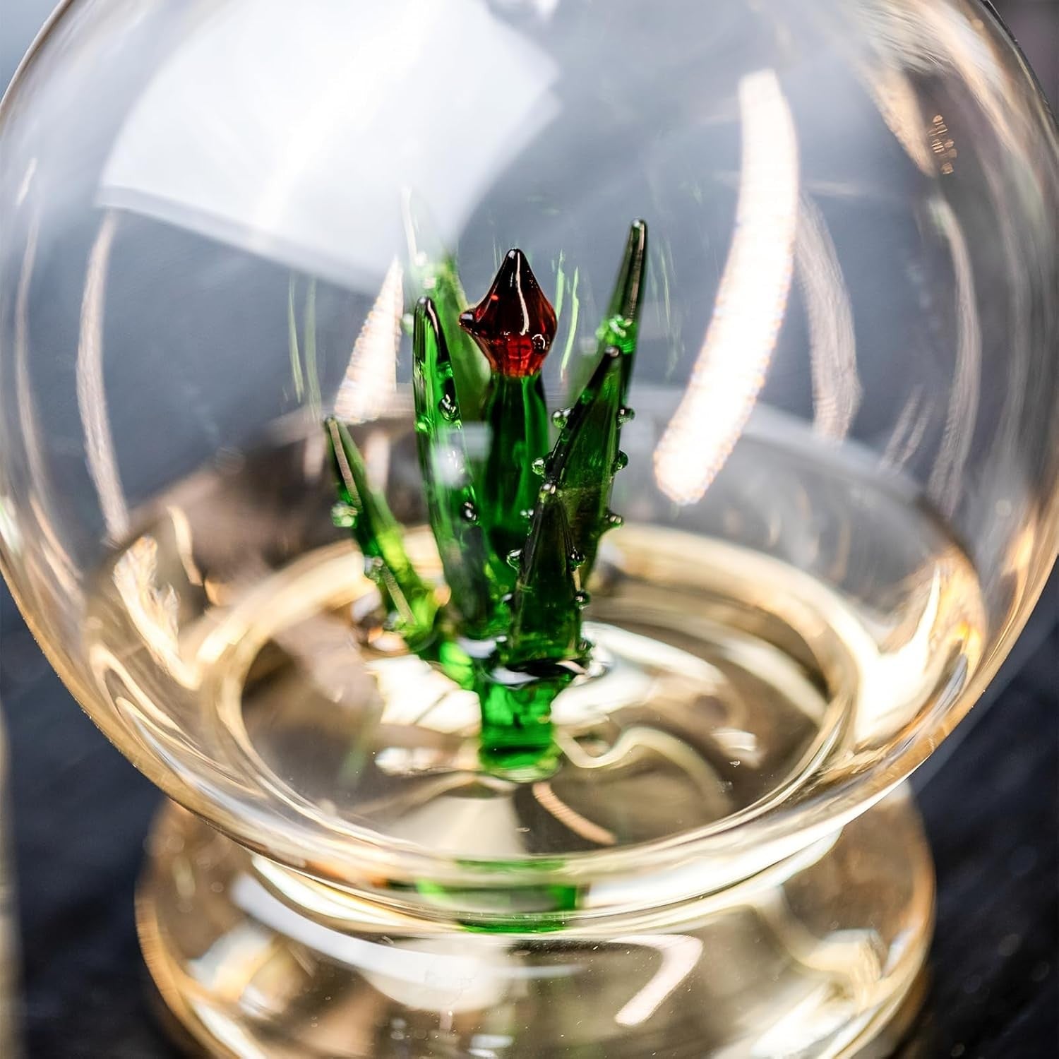 Tequila Agave Decanter 750ml – Glass Agave Display Bottle for Home Bar Gift