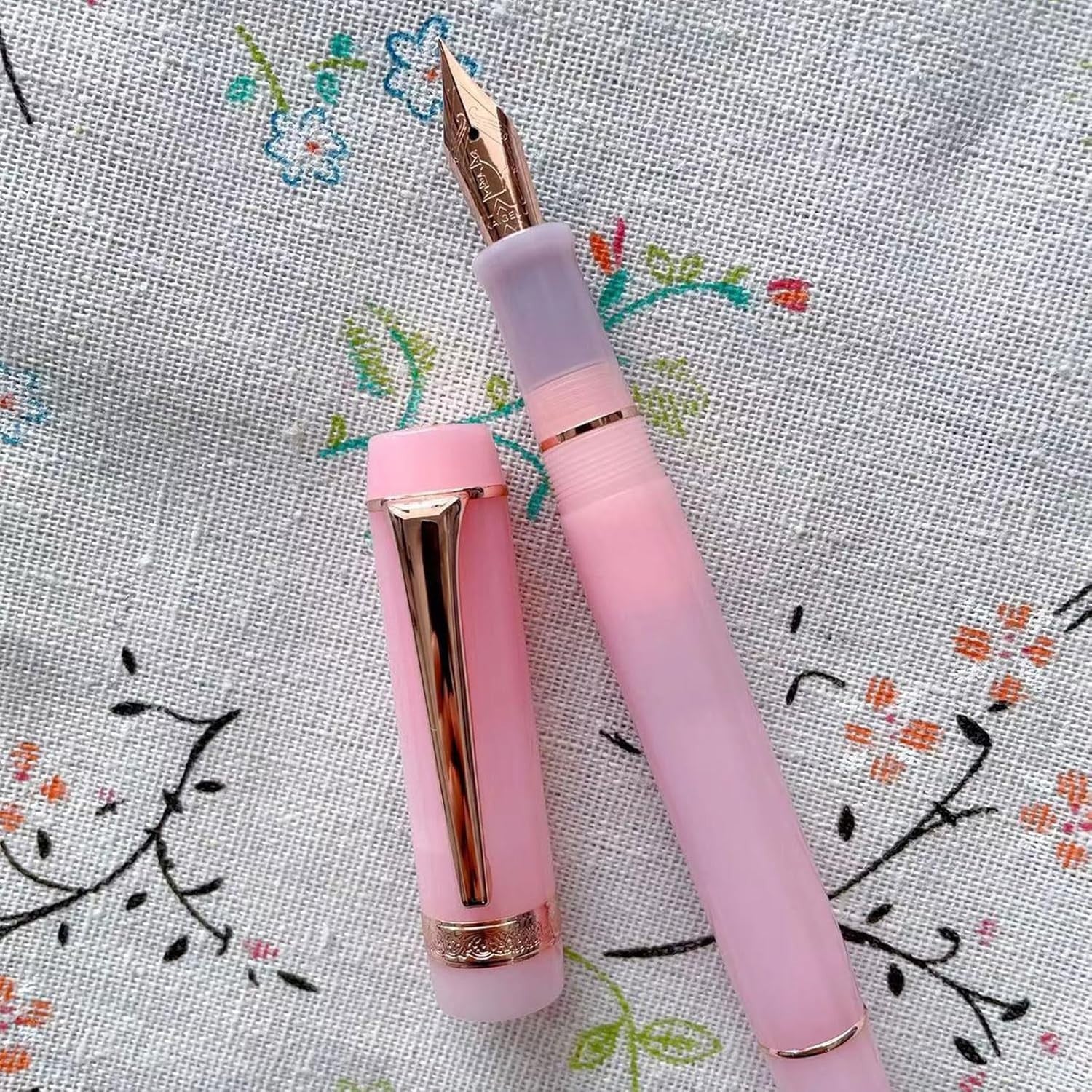 Elegant Burning Ice Acrylic Pen Smooth Writing Professional Office Use