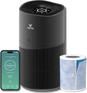 Large Room HEPA H14 Air Purifier 70m² Ionizer CADR 468 Quiet