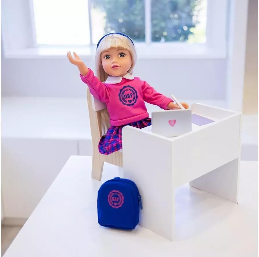 46cm School Fashion Doll Outfit Diary Gift Box Play Set