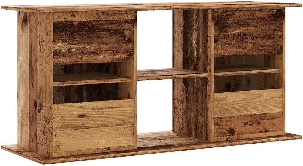 Aquarium Stand Fish Tank Cabinet 3-Tier Storage 121x41x58 cm Durable