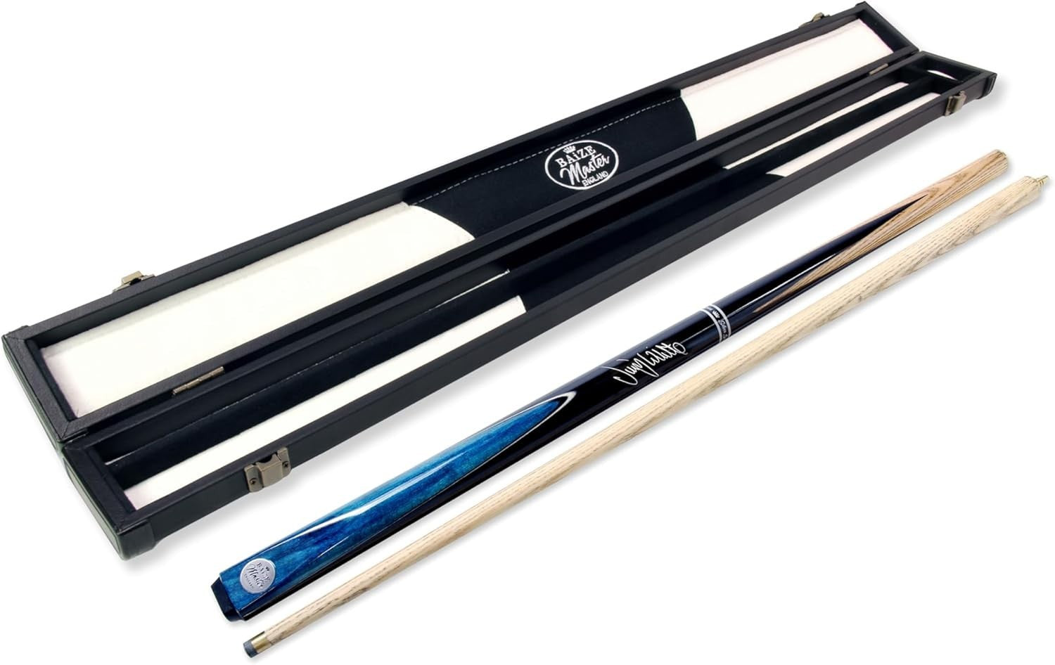 48in Junior Snooker Pool Cue 2 Piece 9.5mm Tip Case Set