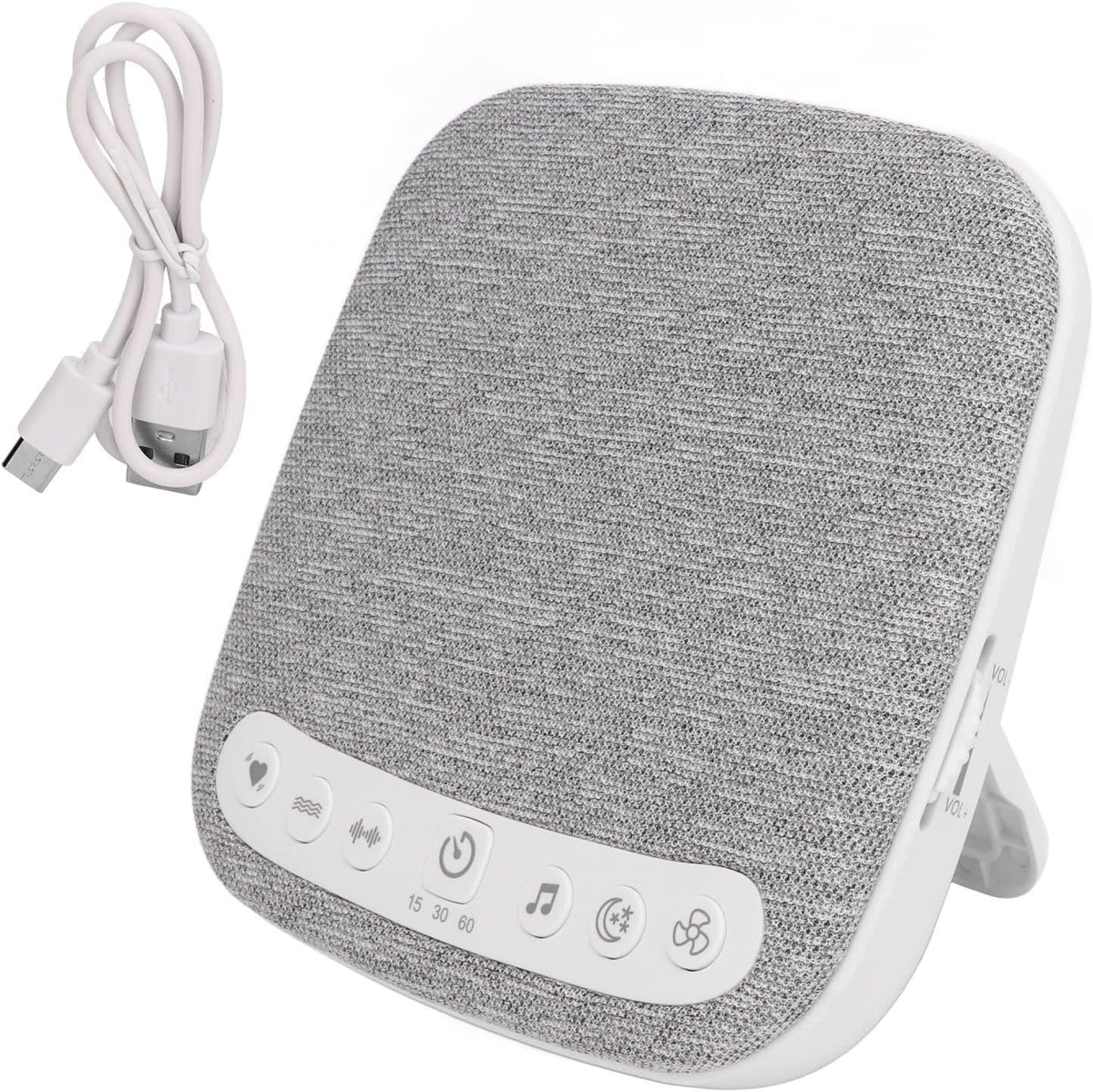 White Noise Sound Machine – 18 Soothing Sounds, Portable Baby Sleep Aid