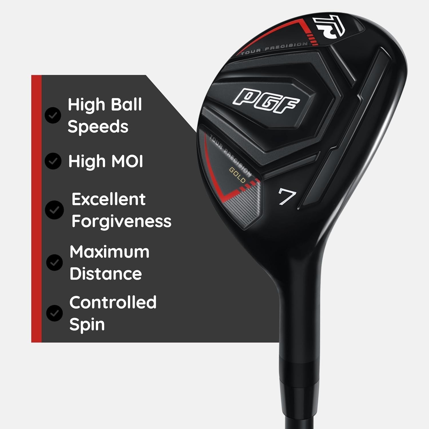 Right Hand Hybrid Golf Club 32° Regular Flex Graphite Forged Forgiving
