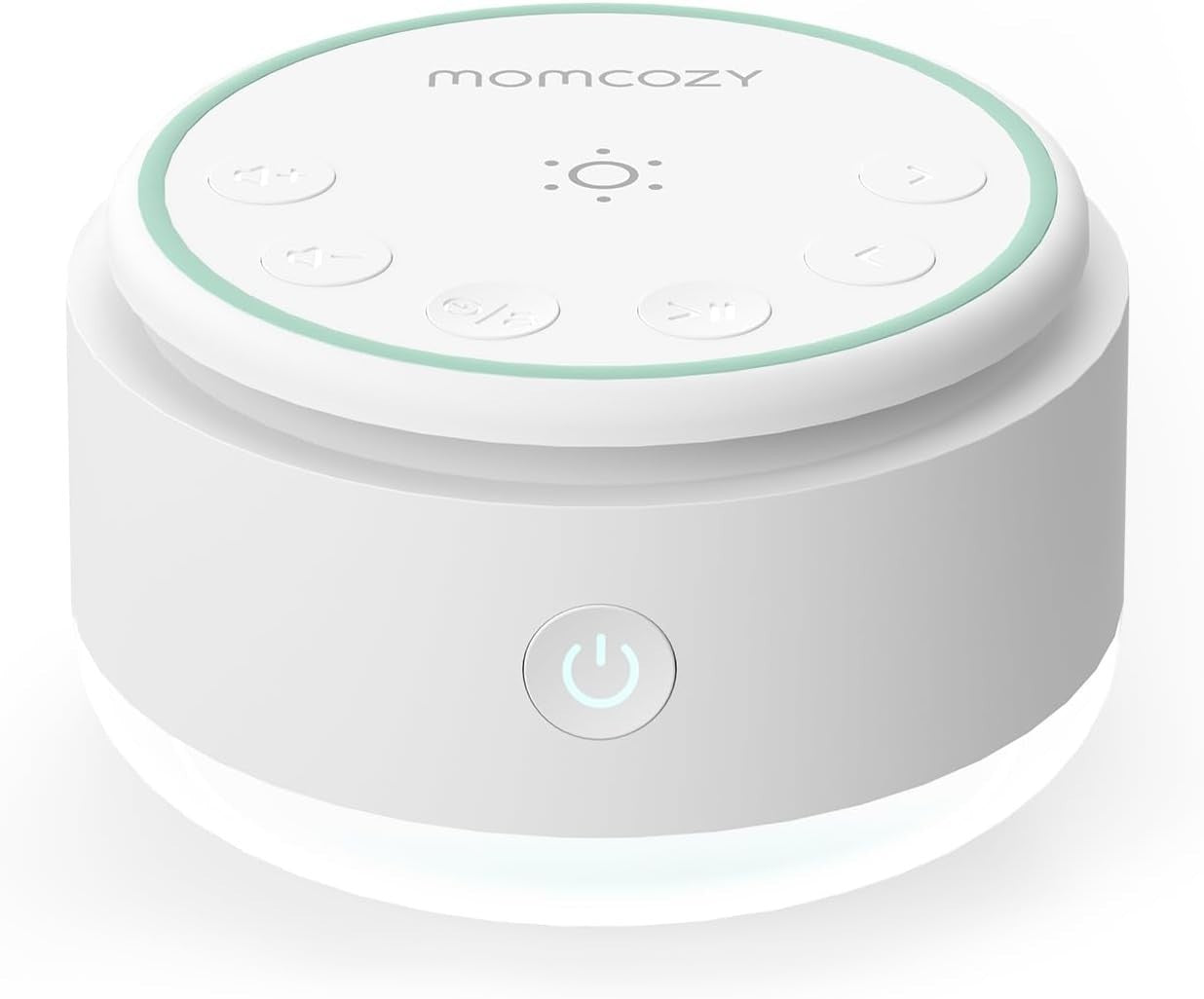 Portable Baby White Noise Machine with 20 Soothing Sounds & Touch Light.
