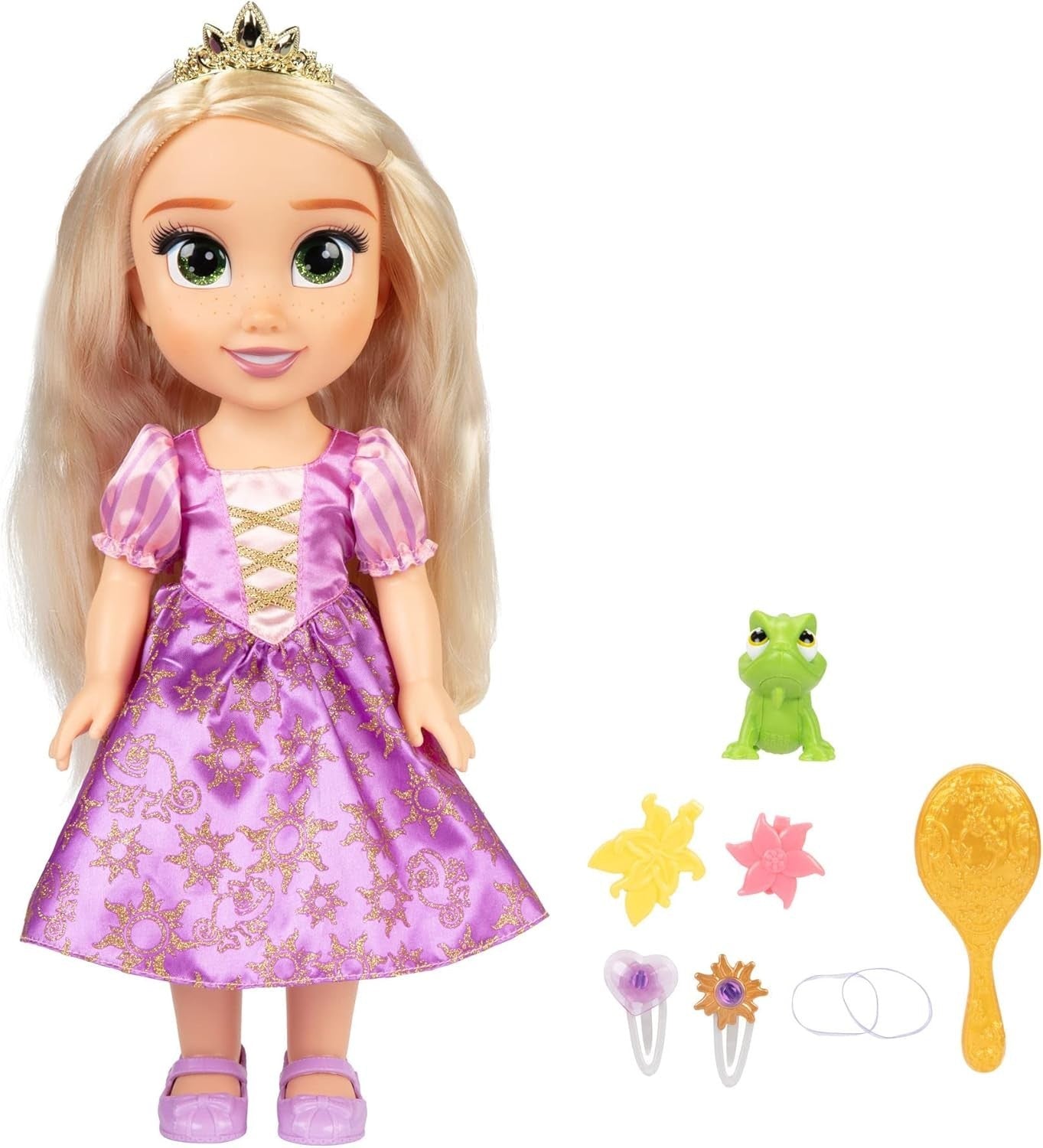 14in Singing Princess Doll Music Phrases Hair Styling Accessories Set