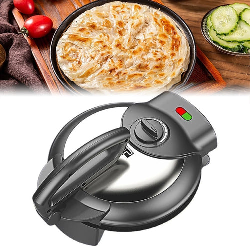 Automatic Non-Stick Roti & Crepe Maker | Tortilla, Chapati, Pancake