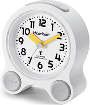 Yellow Talking Dementia Alarm Clock Large Numbers Voice Time Announce
