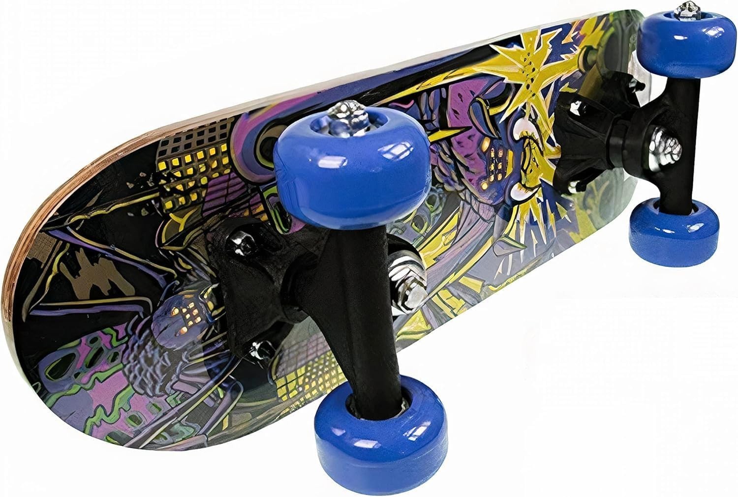 Kids 17in Mini Skateboard Maple Deck ABEC-5 Beginner
