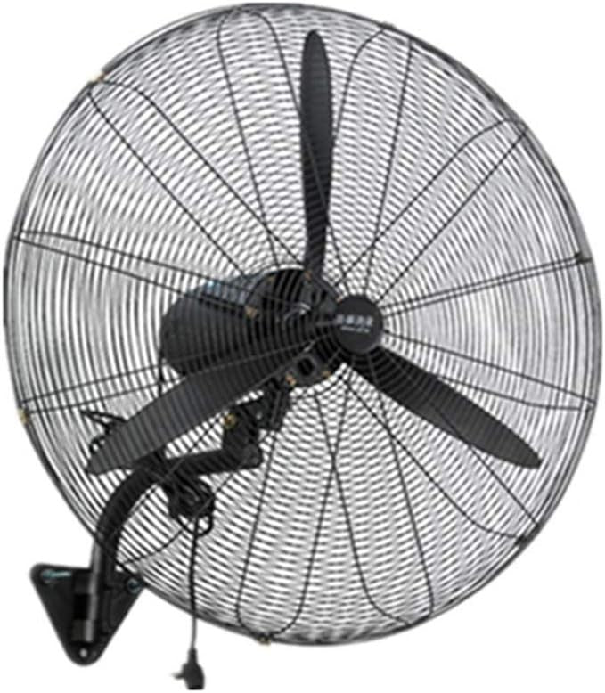 30" Industrial Wall Fan 3-Speed 230W Metal Oscillating Heavy Duty Cooling Copper