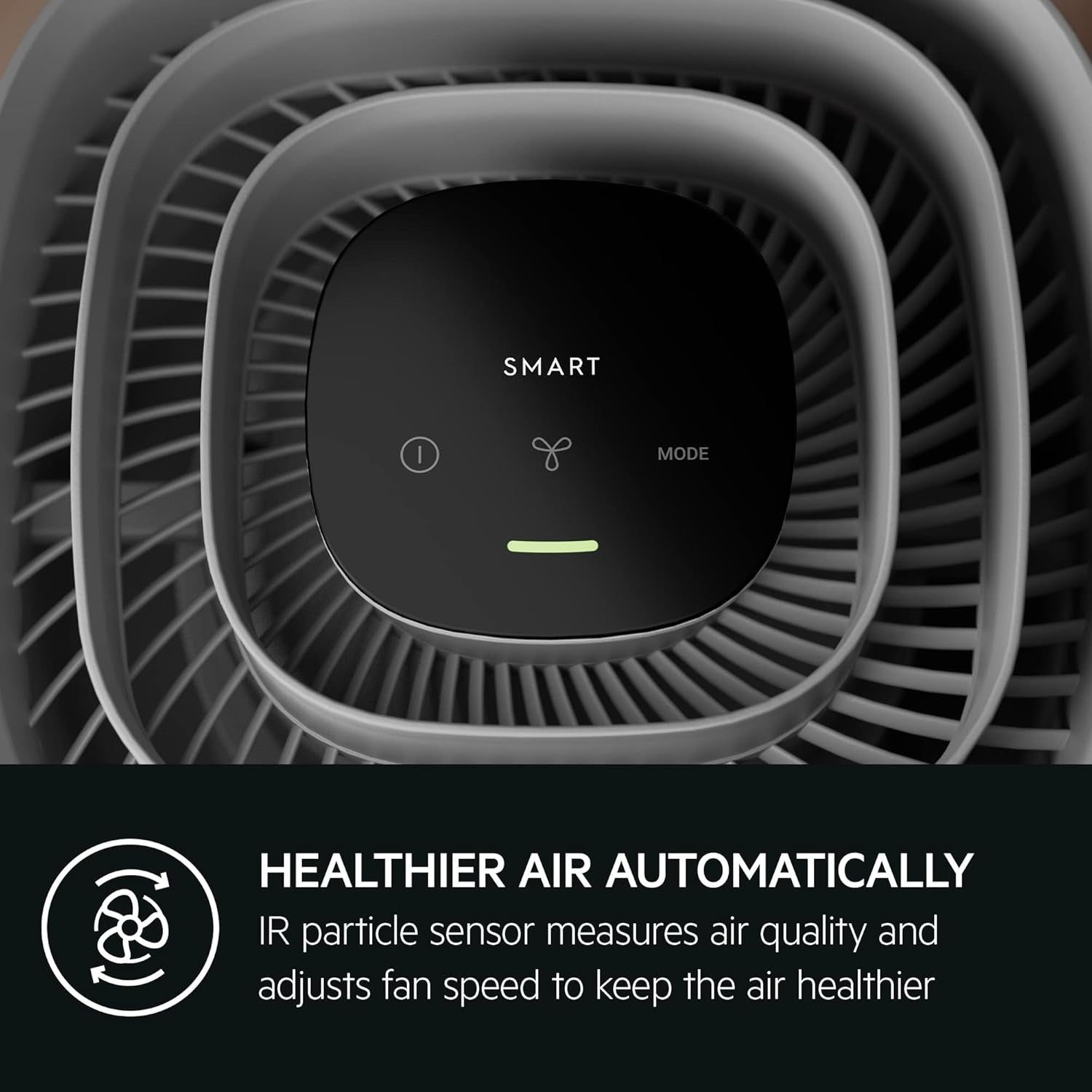 Smart HEPA Air Purifier Quiet Sleep Mode App Control Allergy Home