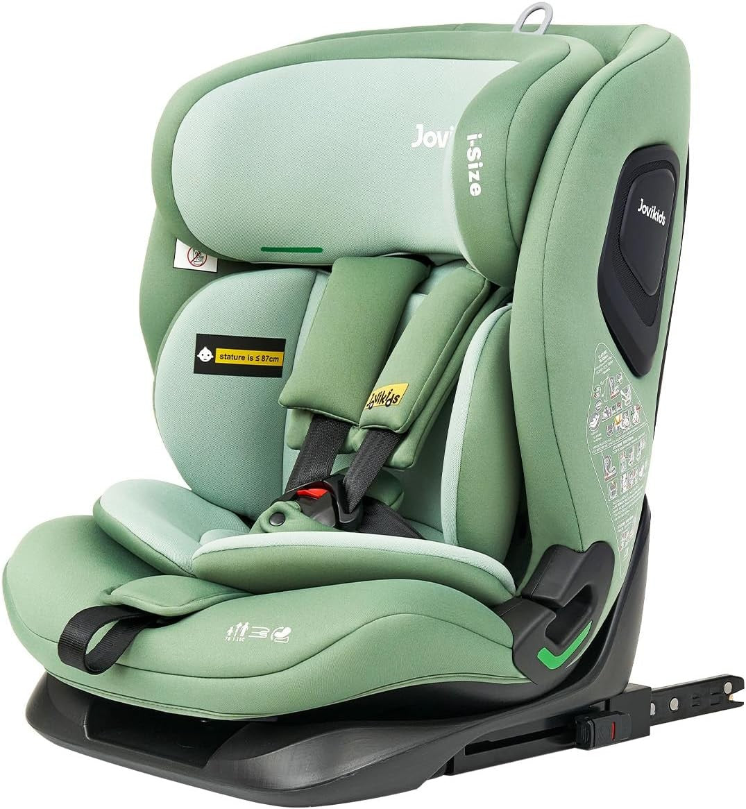 i-Size R129 ISOFIX Car Seat 76–150cm Group 1 2 3 Adjustable Protection