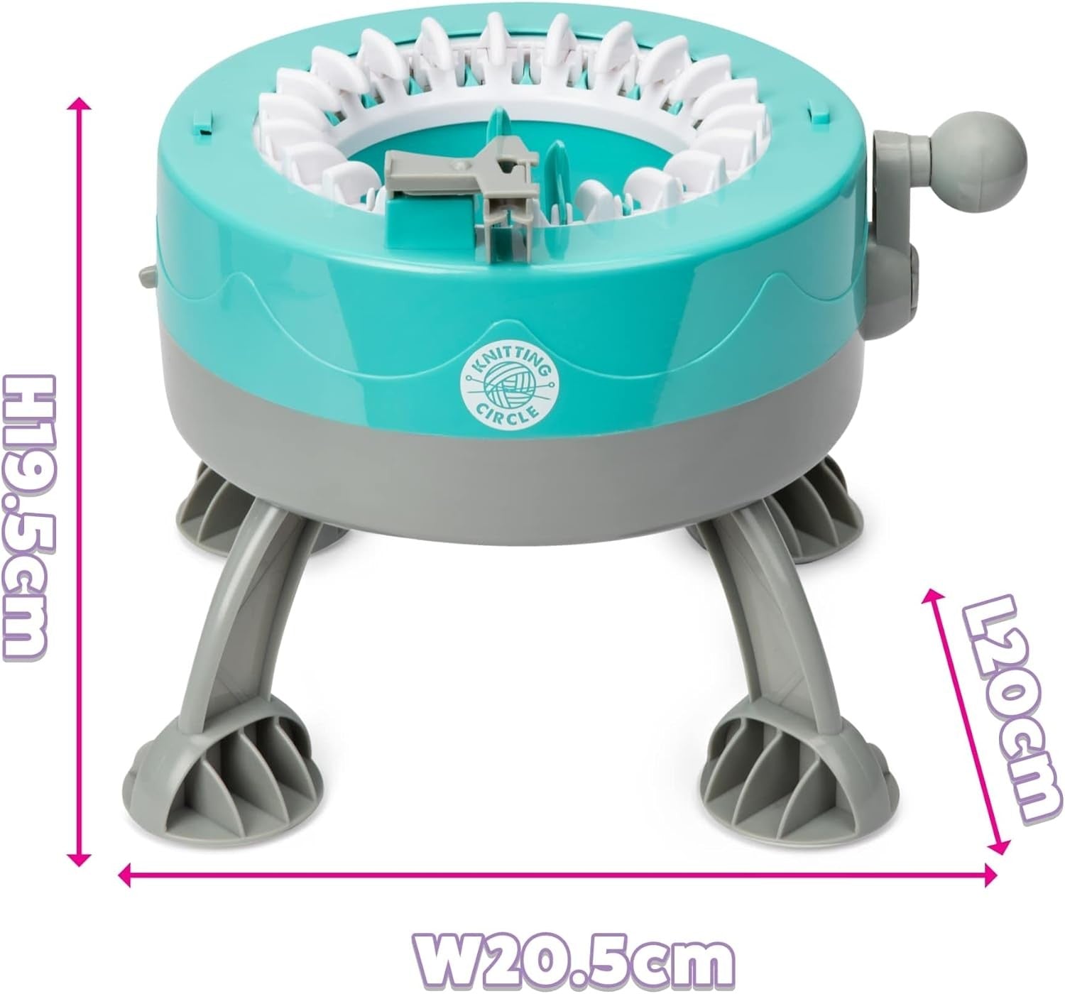 Kids Knitting Machine Craft Kit Beginner Circle Loom Toy Gloves Hats