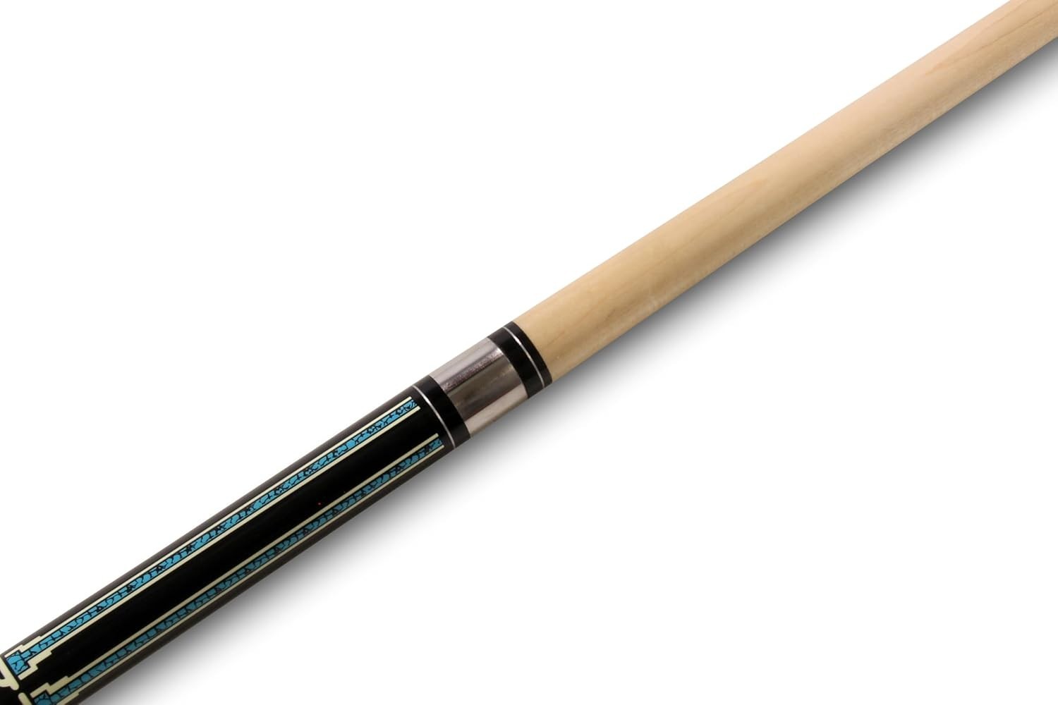 58in Snooker Pool Cue 9.5mm Tip RISS Maple Shaft Centre Joint Quick Release