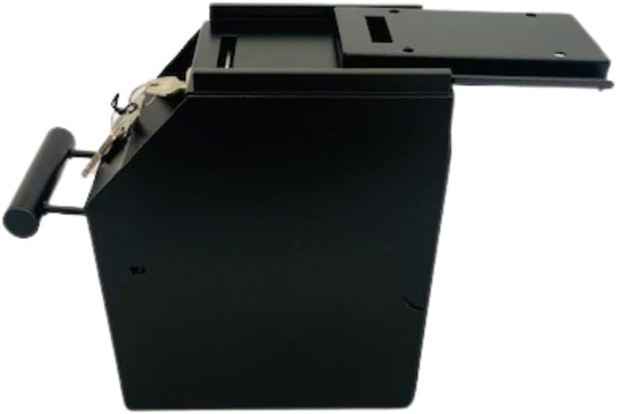 Under Counter Cash Safe Locking Note Deposit Box Steel Money Storage