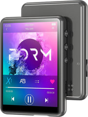 64GB MP3 Player Bluetooth 5.3 2.4" Touch Screen Speaker